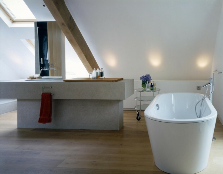 kupaonica minimalističkog rustikalnog dizajna