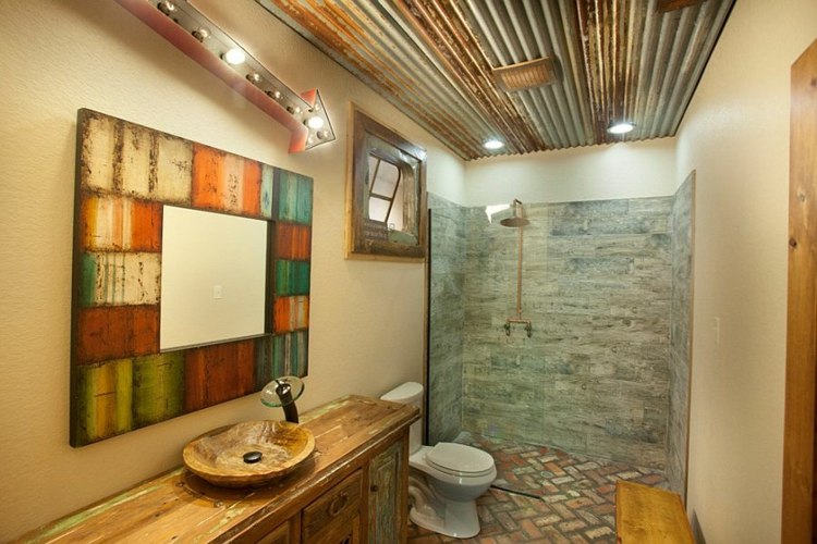 rustikalni dizajn kupaonice