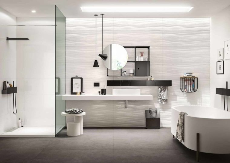 Stakleni tuš za kupaonicu modernog dizajna