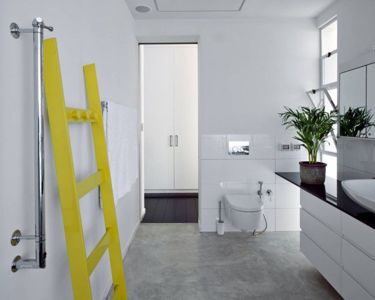 moderne bijele ideje za uređenje kupaonice