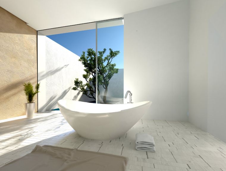 „Zen“ vonios kambario dekoravimo idėjos
