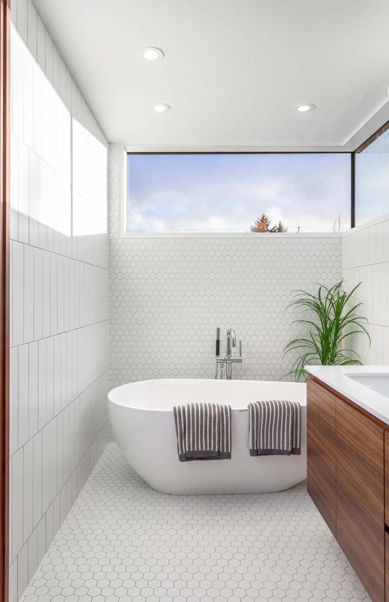 vonios dizainas vonia modernaus dizaino baldai medinės plytelės