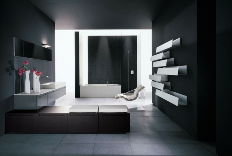 bagni idea di design moderna vasca da bagno tendenza interni