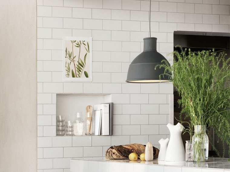 Idea di illuminazione della cucina illuminazione sospensione design impianto deco