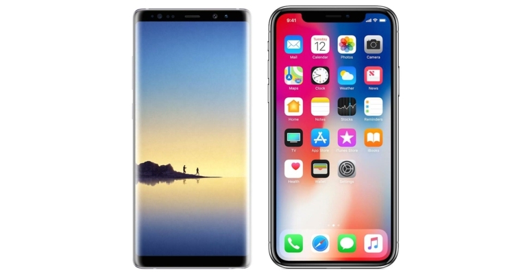 galaxy S9 natjecanje-iPhone-X
