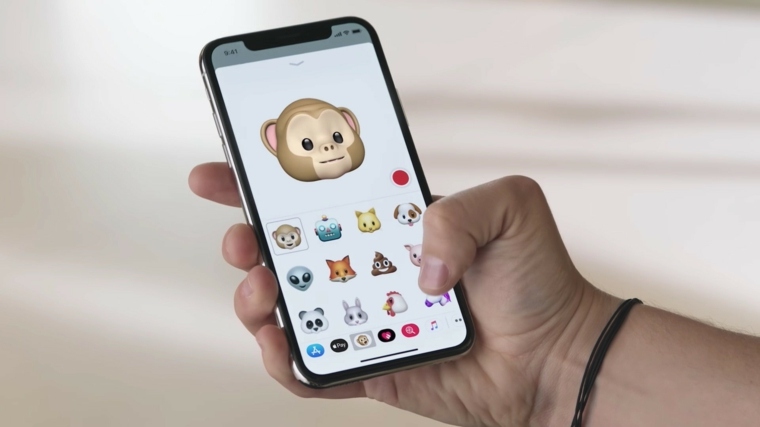 galaxy S9 animoji-összehasonlítás-iPhone