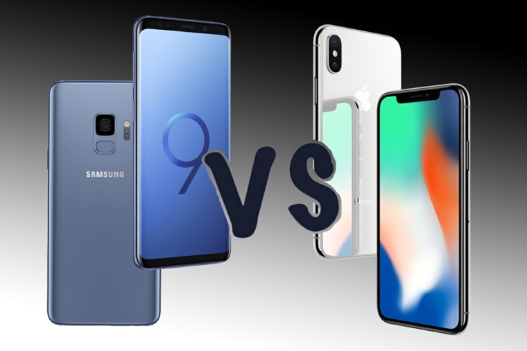 ギャラクシーS9サムスン-vs-iPhone-X-どちらを選ぶか