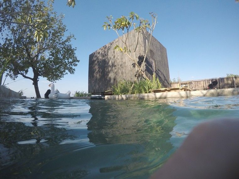 Sasak Lombok bungalov kiyakabin foto bazen