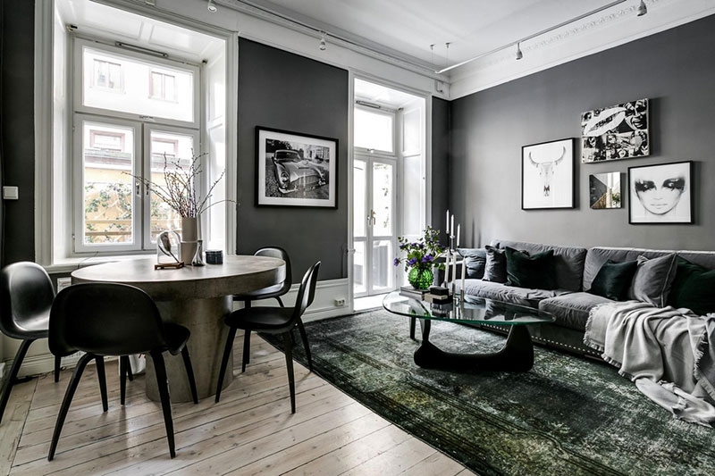 interiores de apartamentos en suecia