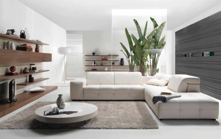 belsőépítészet modern nappali