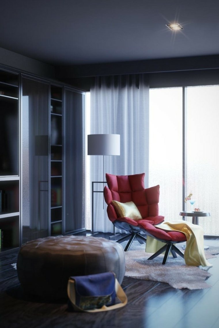 modern bútorok kialakítású nappali