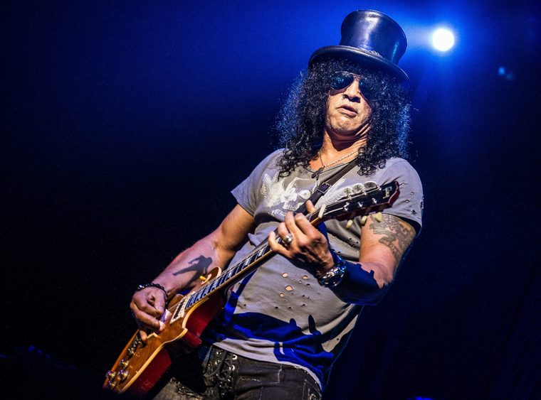 Slash live solo gitarist