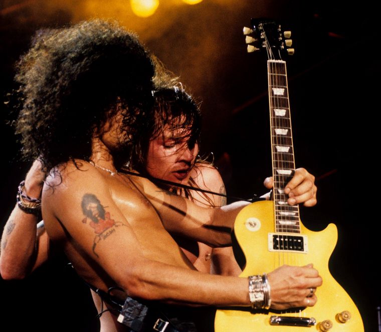 Slash Axl Rose Guns N Roses