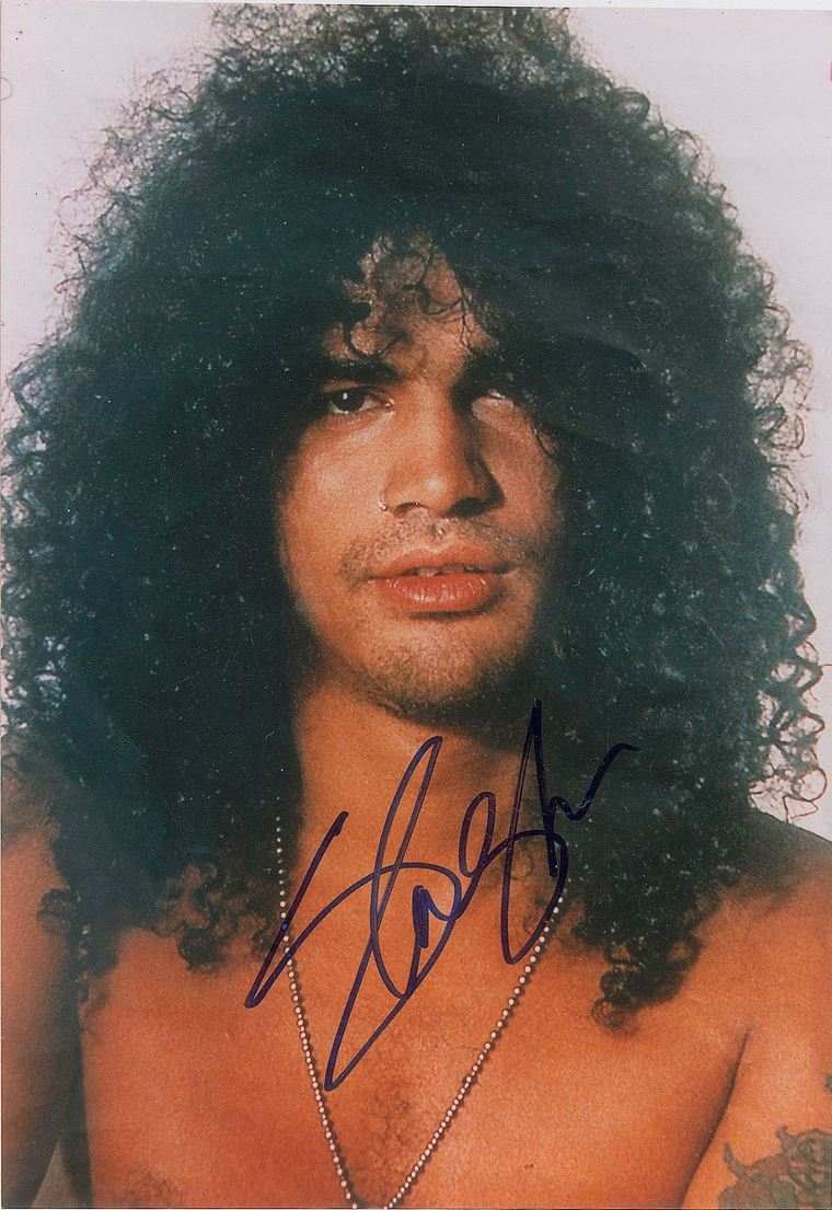 Slash lice bez naočala s potpisom