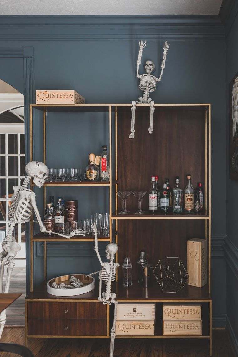 decorazioni per feste di halloween bar-buffet-idea-originale
