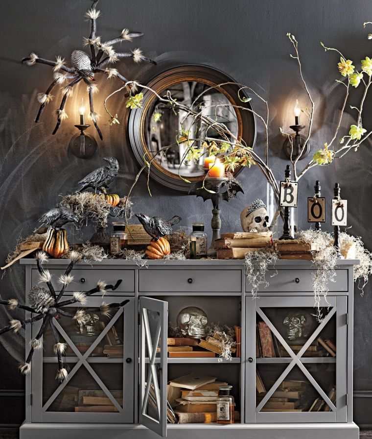 buffet di stoccaggio deco festa di halloween