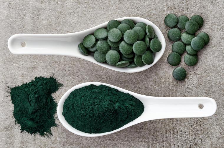 nepraleiskite geros sveikatos spirulinos