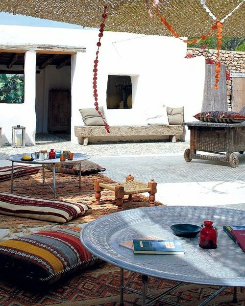 Maroko stiliaus sodas