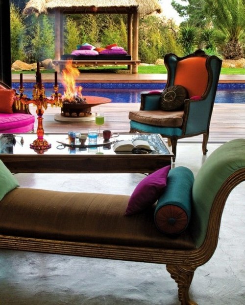 Maroko įkvėpti lauko baldai