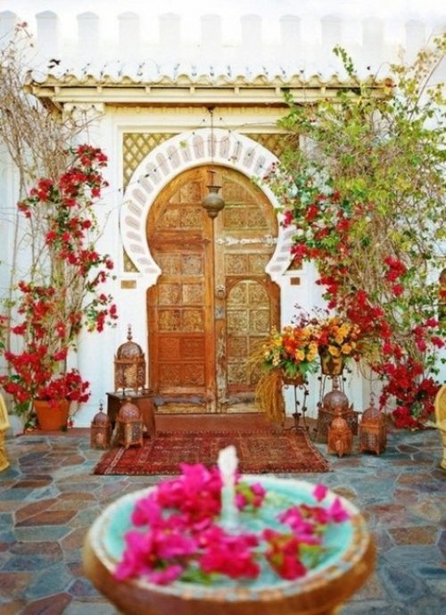 Maroko dizaino kiemo augalai