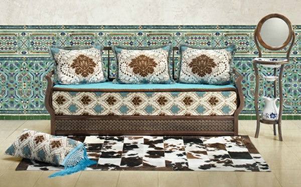 marokietiško stiliaus svetainė