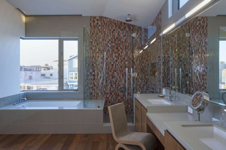 felnőtt hálószoba fürdőszoba modern dekoráció