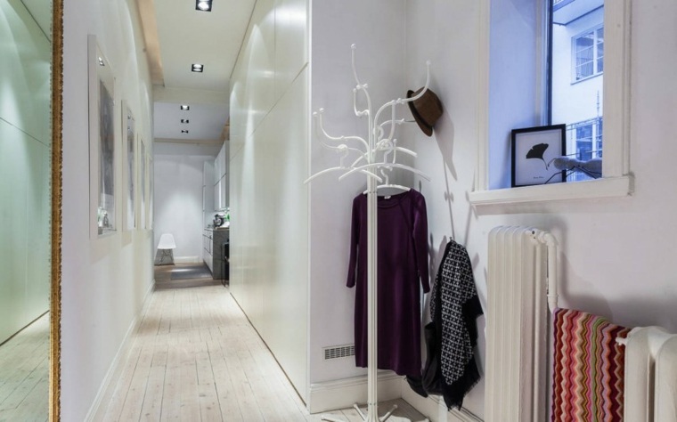 öltöző felnőtt hálószoba skandináv dekoráció