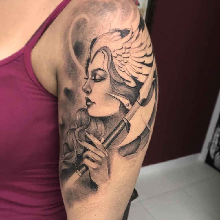 idea tatuaggio braccio donna