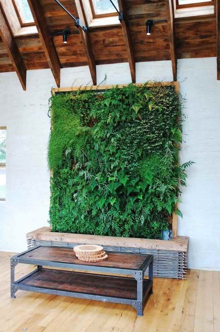 インテリア-スペース-デコ-植物-壁