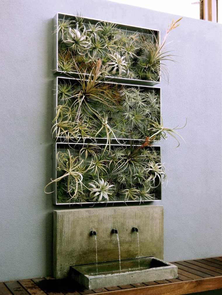 アイデア-植物-テーブル-装飾-壁