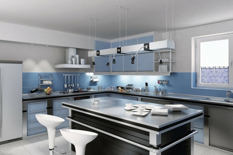 Idee per sgabelli moderni colori della cucina