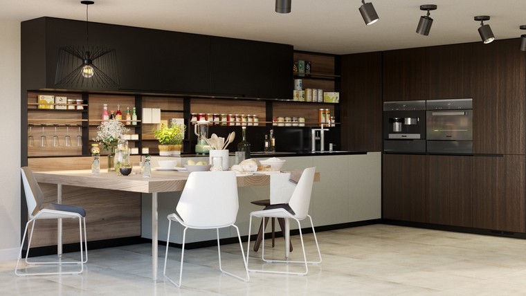 illuminazione-led-interni-moderni-cucina-nera