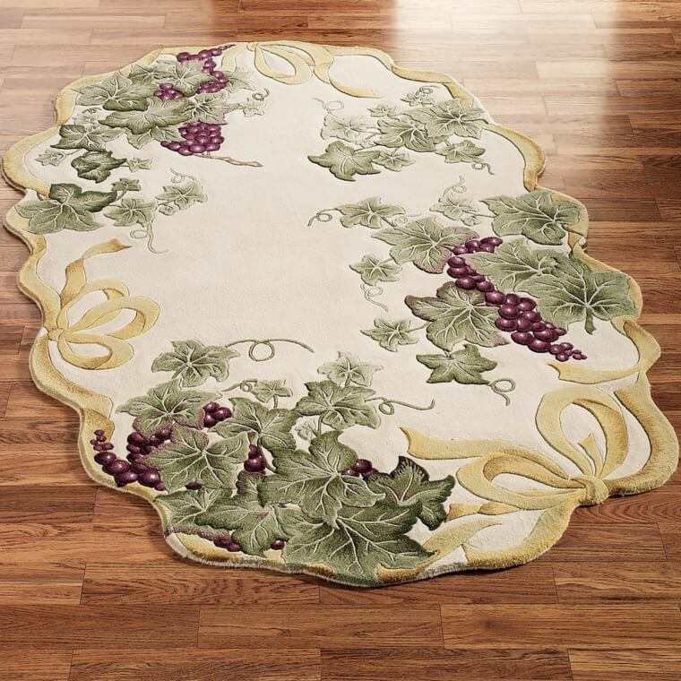 kuhinjski tepih od voća izvanrednog oblika promijenjen