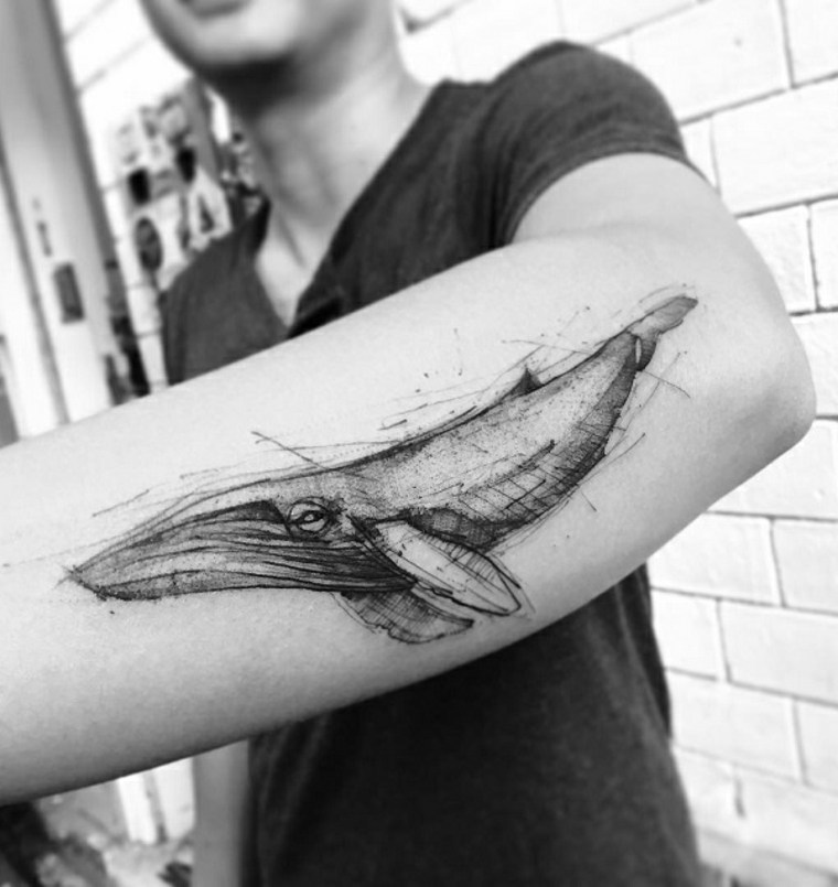 banginio-rankos-tatuiruotės dizainas
