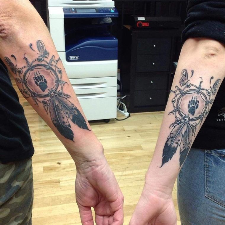 tetoválás ötlet farkassal