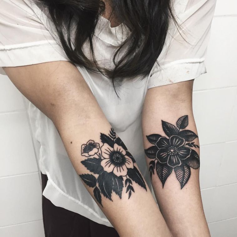 tatuaggi-donna-braccio-fiori