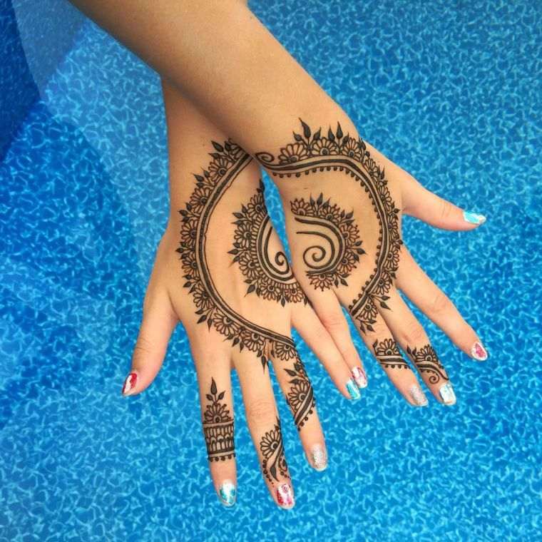 Marokkói-henna-tetoválás-kéz-minták-történelem