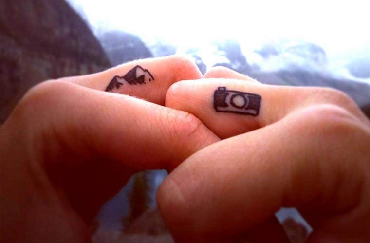 rankų tatuiruotė pora tatuiruotė kalnų tatuiruotė