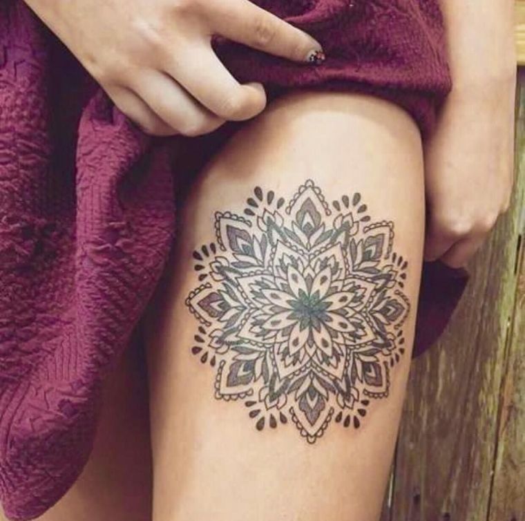 Significato del tatuaggio mandala e idee sui colori