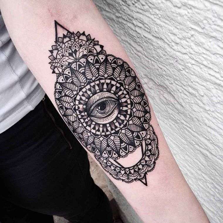 modello mandala - tatuaggi e disegni