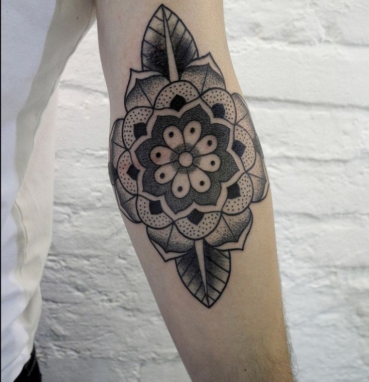 esempio di tatuaggio mandala