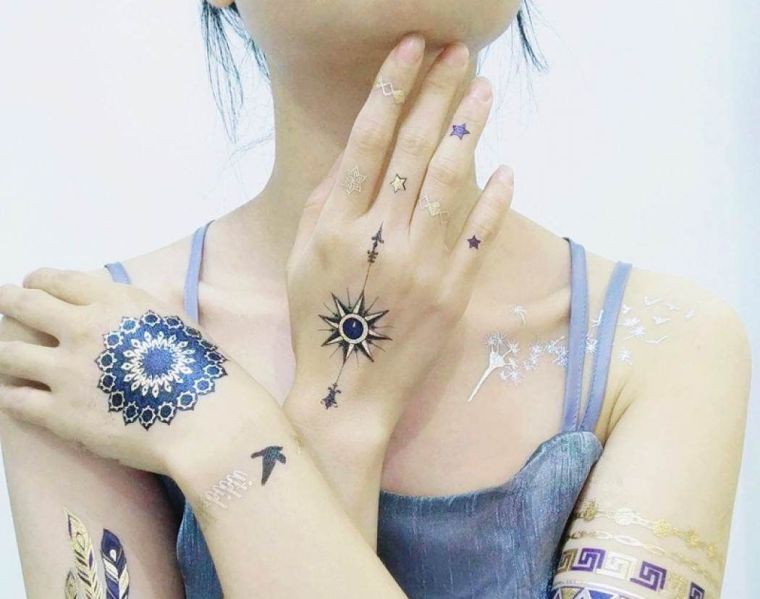 ideiglenes tetoválás nőknek