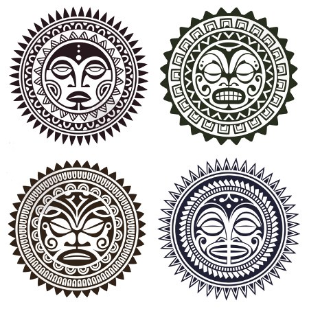 Maorių Polinezijos tatuiruočių idėjos