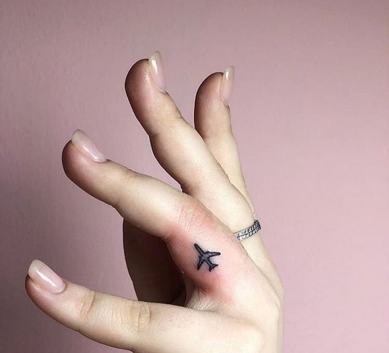 tatuiruotės pirštų tatuiruotės tendencijos 2019 šablonas