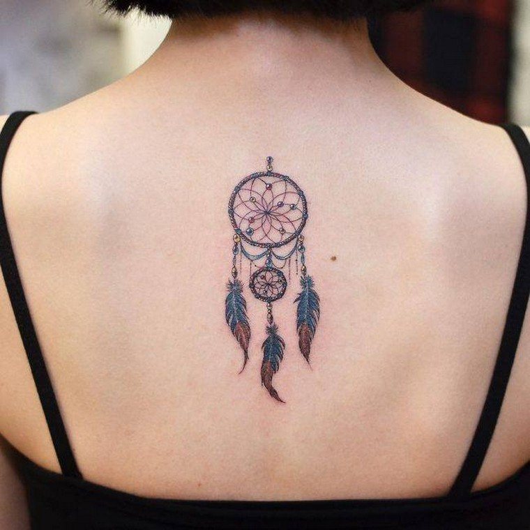 tatuiruočių tendencija 2019 svajonių gaudyklės tatuiruotė
