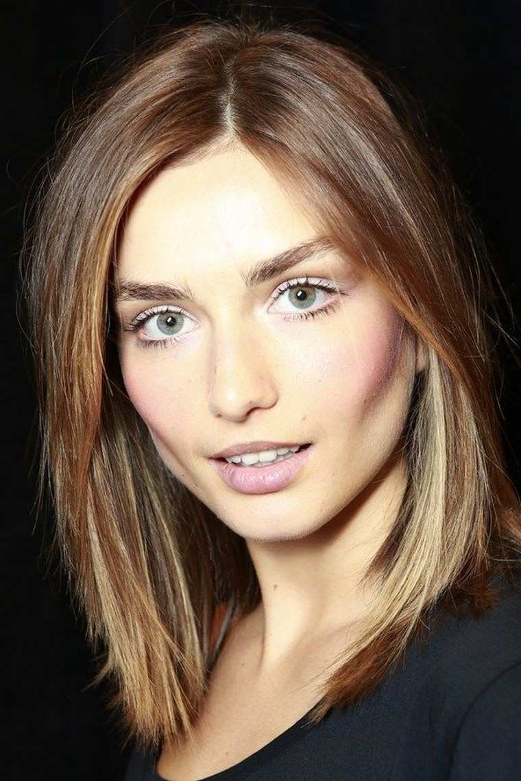 tendenza colore capelli idea capelli semilunghi