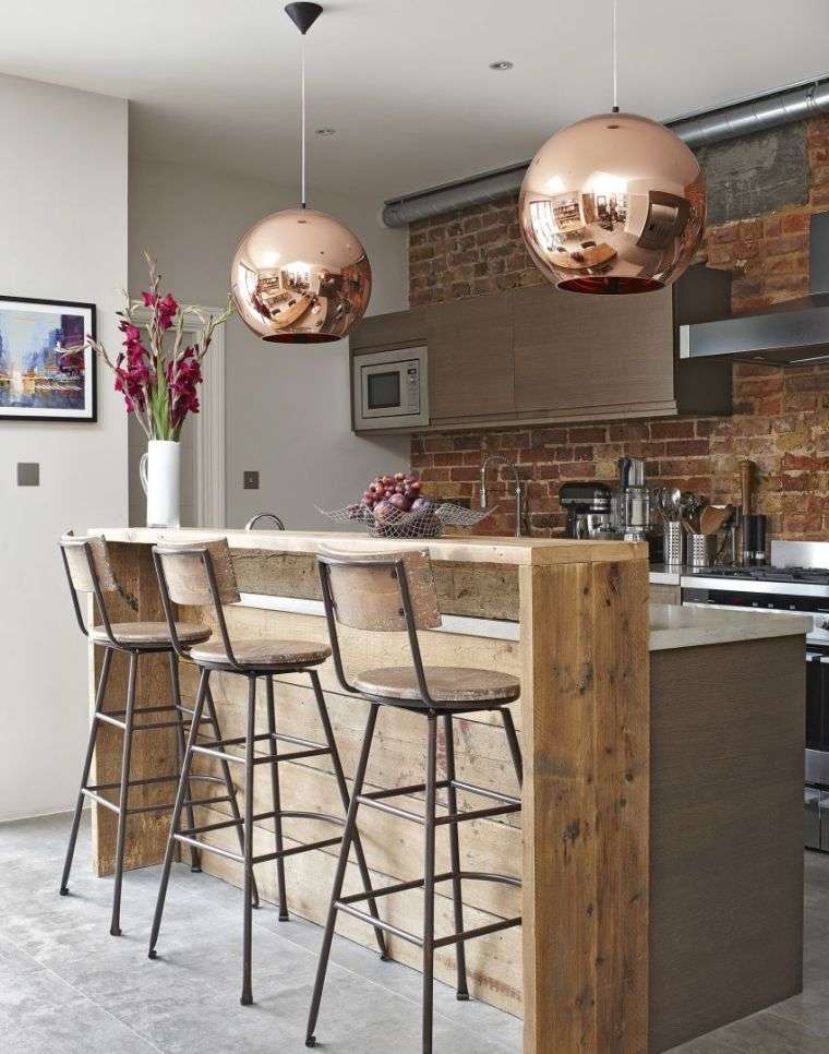 2018 deco trend szín-réz-függő-világítás-konyha