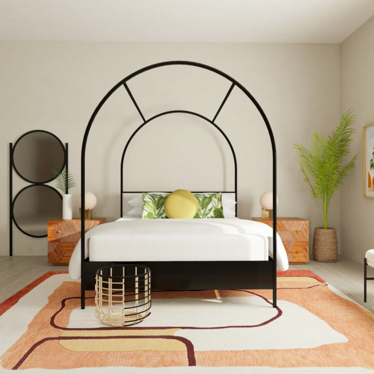 Dekoracija spavaće sobe u minimalističkom stilu