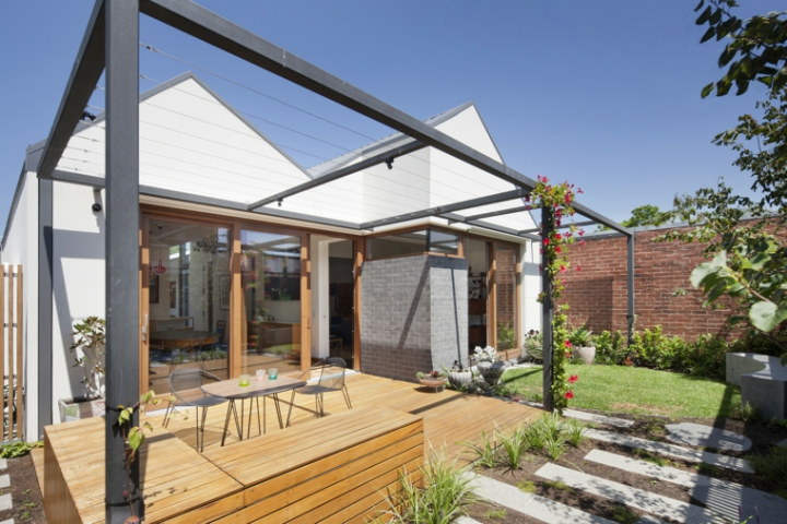 modern design pergola