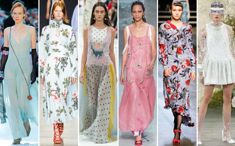 ljetni modni trend 2018 haljine-dugi uzorci